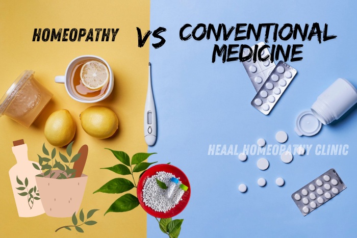 Homeopathy vs Conventional Medicine: A holistic approach to health at HEAAL Homeopathy Clinic in Chanda Nagar, Hyderabad