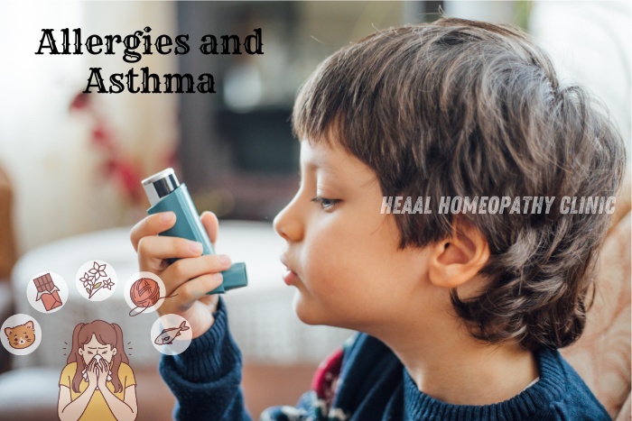 Effective homeopathic treatments for allergies and asthma at HEAAL Homeopathy Clinic in Chanda Nagar, Hyderabad. Safe and natural relief for children and adults. Improve respiratory health with personalized care.