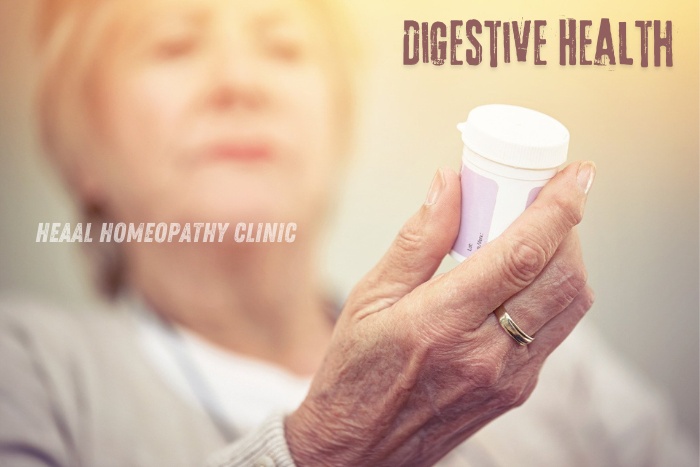 Improving digestive health with homeopathy at HEAAL Homeopathy Clinic in Chanda Nagar, Hyderabad. Personalized treatments for better gut health. Effective natural solutions for IBS, acid reflux, and constipation. Experience holistic healing for your digestive issues