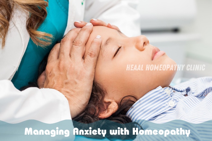 Managing anxiety with homeopathy at HEAAL Homeopathy Clinic in Chanda Nagar, Hyderabad. Personalized and gentle treatments for mental well-being. Experience natural relief from anxiety with our holistic care approach