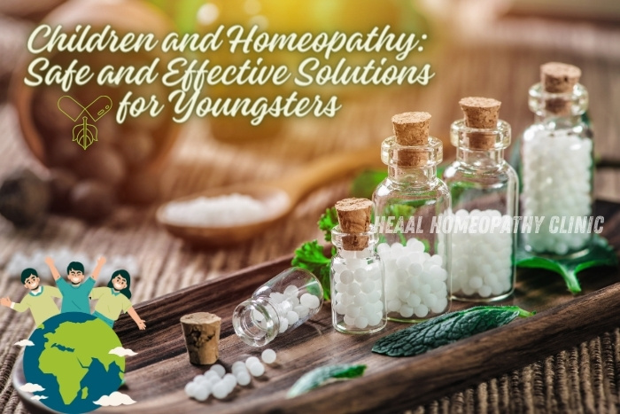 Safe and effective homeopathic solutions for children at HEAAL Homeopathy Clinic in Chanda Nagar, Hyderabad. Personalized treatments for various childhood ailments. Promote your childs health naturally