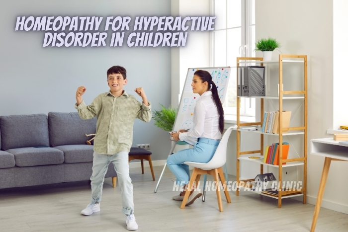 Homeopathy for hyperactive disorder in children offered at HEAAL Homeopathy Clinic, Chanda Nagar, Hyderabad, providing natural treatments for child behavior management