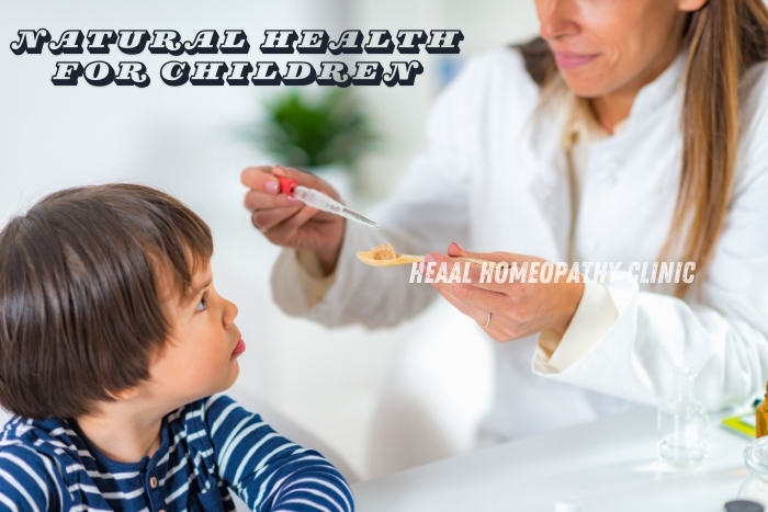 Natural health care for children at HEAAL Homeopathy Clinic, Chanda Nagar, Hyderabad. Providing safe and effective homeopathic treatments for holistic wellness. Specialized in gentle and natural remedies for children's health needs