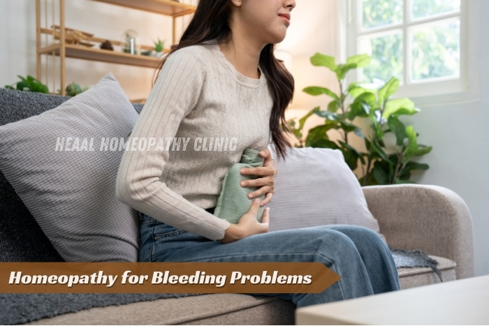 HEAAL Homeopathy Clinic in Chanda Nagar, Hyderabad, provides natural homeopathic solutions for menstrual issues and other bleeding disorders